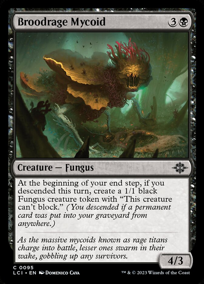 Micoide da Prole Furiosa / Broodrage Mycoid - Magic: The Gathering - MoxLand