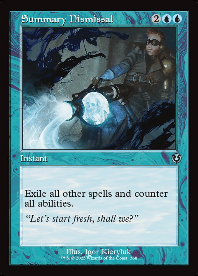 Dispensa Sumária / Summary Dismissal - Magic: The Gathering - MoxLand