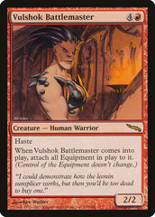Vulshoque Mestre de Batalha / Vulshok Battlemaster - Magic: The Gathering - MoxLand