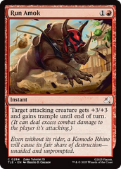 Enlouquecer de Fúria / Run Amok - Magic: The Gathering - MoxLand