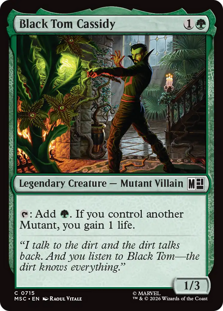 Black Tom Cassidy - Magic: The Gathering - MoxLand