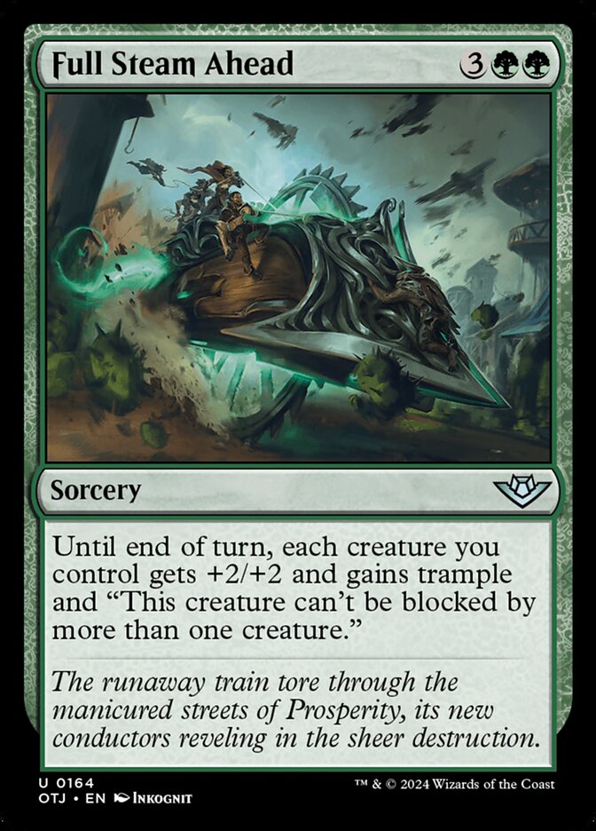 A Todo Vapor / Full Steam Ahead - Magic: The Gathering - MoxLand