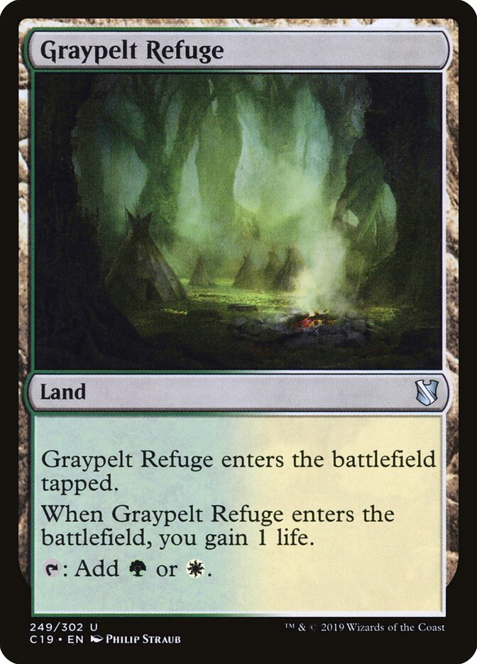 Refúgio de Pele-cinza / Graypelt Refuge - Magic: The Gathering - MoxLand