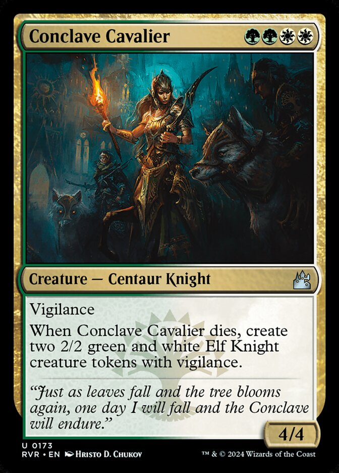 Cavaleira do Conclave / Conclave Cavalier - Magic: The Gathering - MoxLand