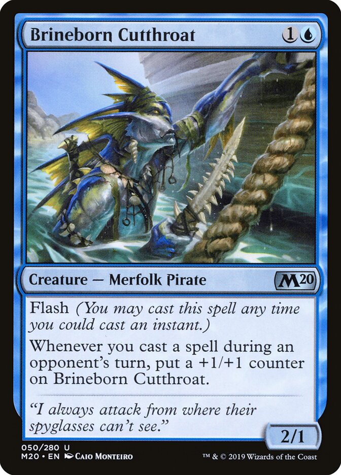 Degolador Salmourígeno / Brineborn Cutthroat - Magic: The Gathering - MoxLand