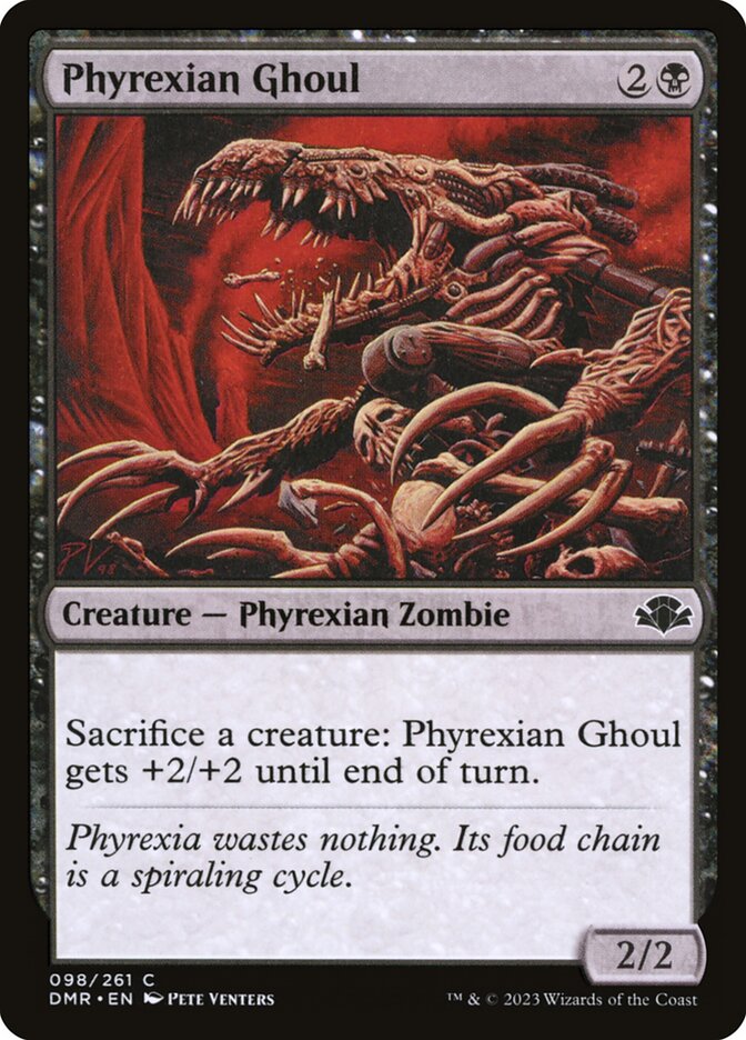 Carniçal Phyrexiano / Phyrexian Ghoul - Magic: The Gathering - MoxLand