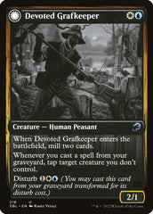 Zelador de Cemitério Devotado / Devoted Grafkeeper - Magic: The Gathering - MoxLand
