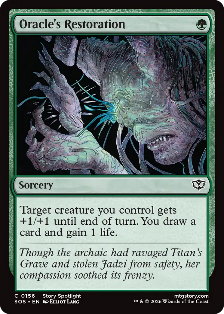 Oracle's Restoration - Magic: The Gathering - MoxLand