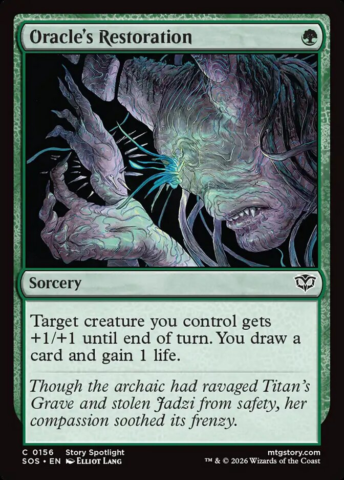 Oracle's Restoration - Magic: The Gathering - MoxLand