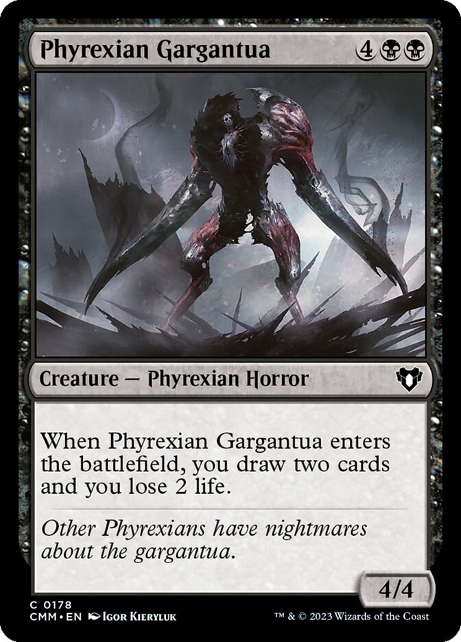 Gargântua Phyrexiano / Phyrexian Gargantua - Magic: The Gathering - MoxLand