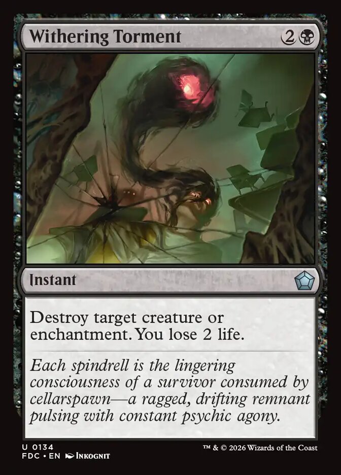 Withering Torment - Magic: The Gathering - MoxLand