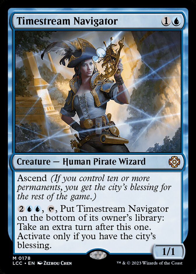 Navegadora do Fluxo Temporal / Timestream Navigator - Magic: The Gathering - MoxLand