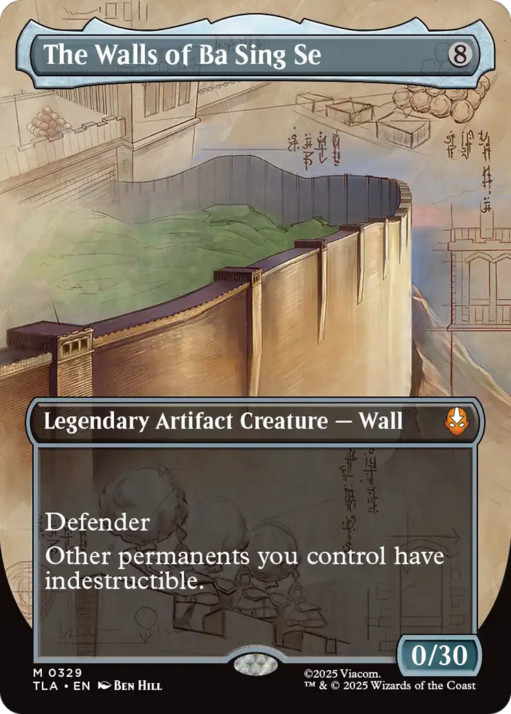 As Muralhas de Ba Sing Se / The Walls of Ba Sing Se - Magic: The Gathering - MoxLand