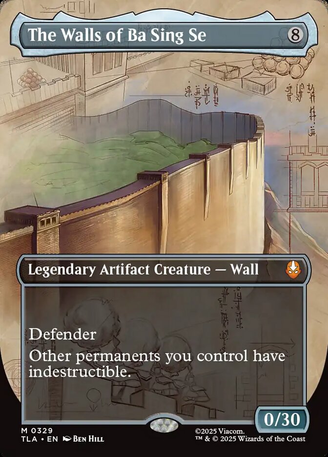 As Muralhas de Ba Sing Se / The Walls of Ba Sing Se - Magic: The Gathering - MoxLand