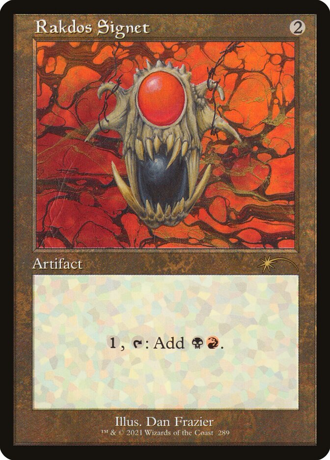 Sinete Rakdos / Rakdos Signet - Magic: The Gathering - MoxLand