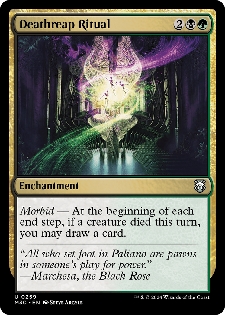 Ritual da Colheita Mortal / Deathreap Ritual - Magic: The Gathering - MoxLand