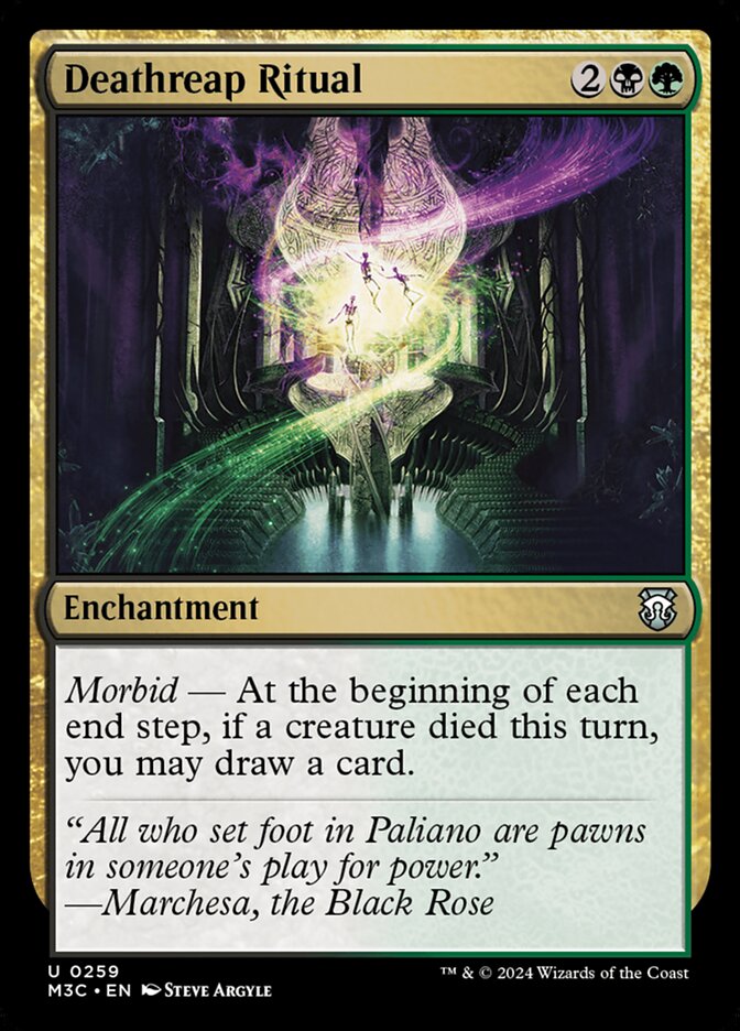 Ritual da Colheita Mortal / Deathreap Ritual - Magic: The Gathering - MoxLand