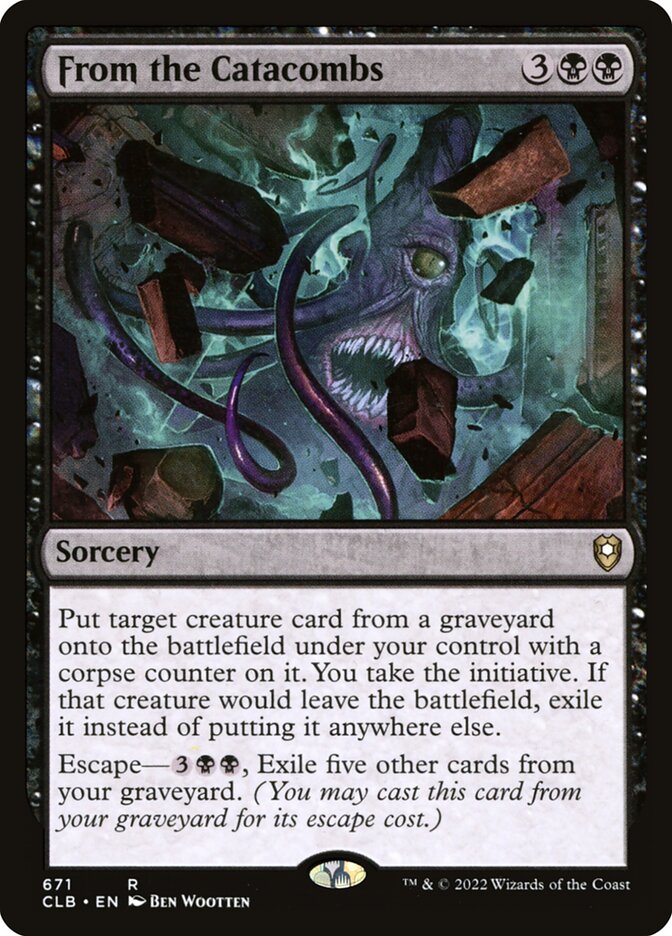 Das Catacumbas / From the Catacombs - Magic: The Gathering - MoxLand
