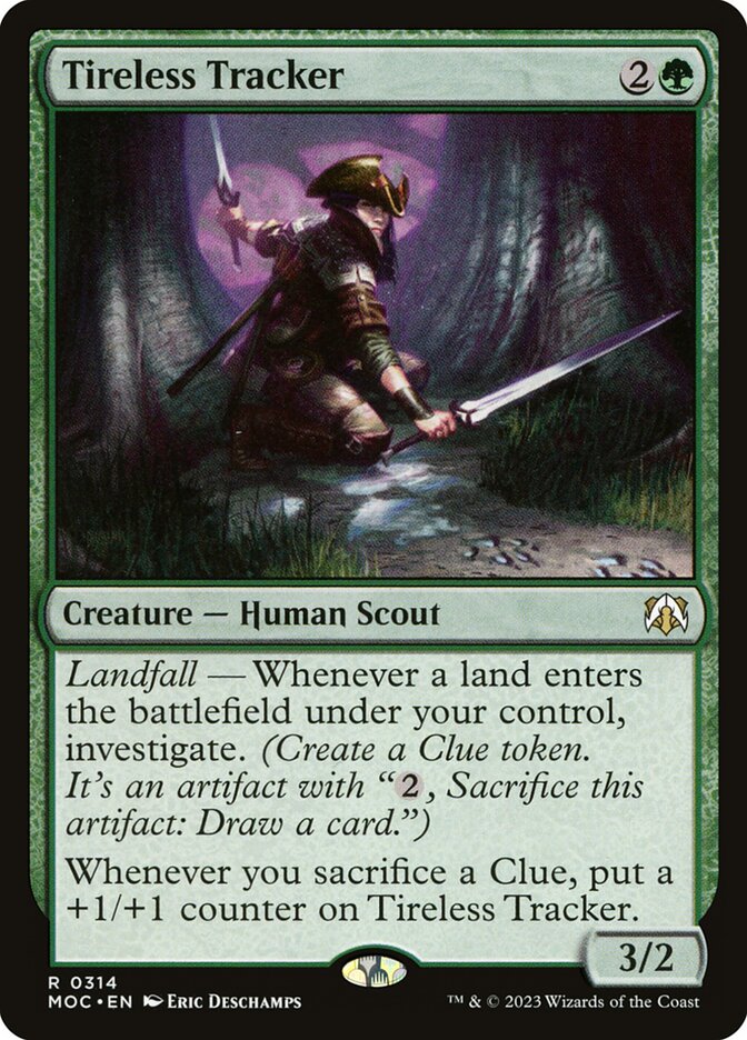 Rastreador Incansável / Tireless Tracker - Magic: The Gathering - MoxLand