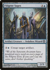 Sábios de Filigree / Filigree Sages - Magic: The Gathering - MoxLand