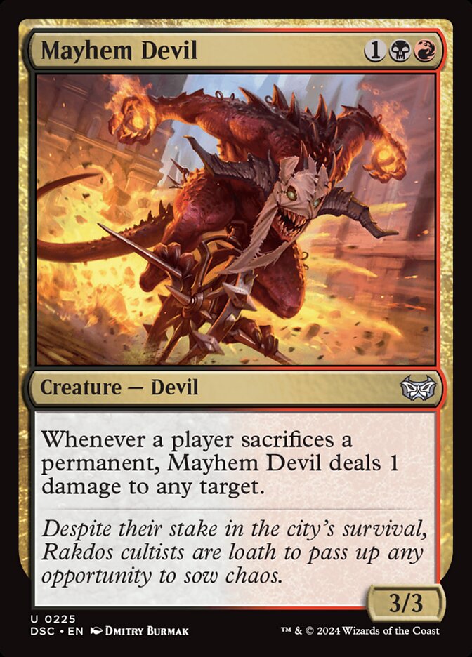 Diabo do Pandemônio / Mayhem Devil - Magic: The Gathering - MoxLand