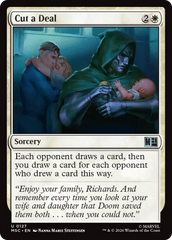 Fazer um Acordo / Cut a Deal - Magic: The Gathering - MoxLand