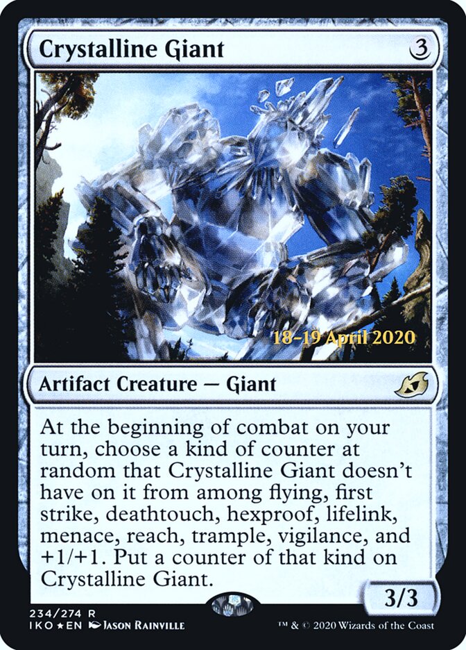 Gigante Cristalino / Crystalline Giant - Magic: The Gathering - MoxLand