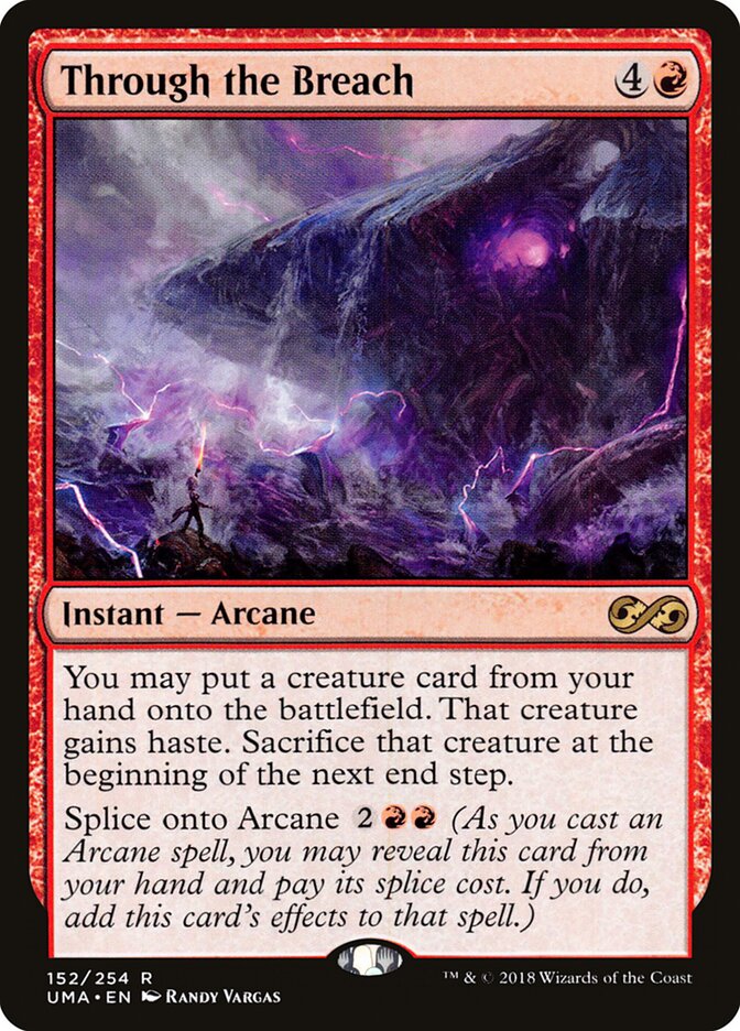 Através da Brecha / Through the Breach - Magic: The Gathering - MoxLand