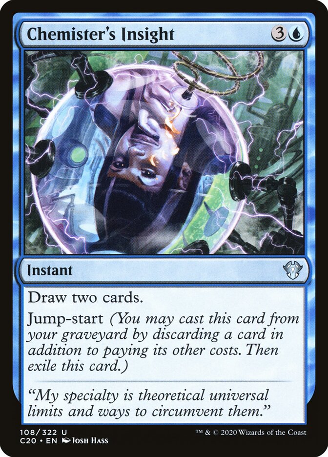 Visão da Quimiomante / Chemister's Insight - Magic: The Gathering - MoxLand