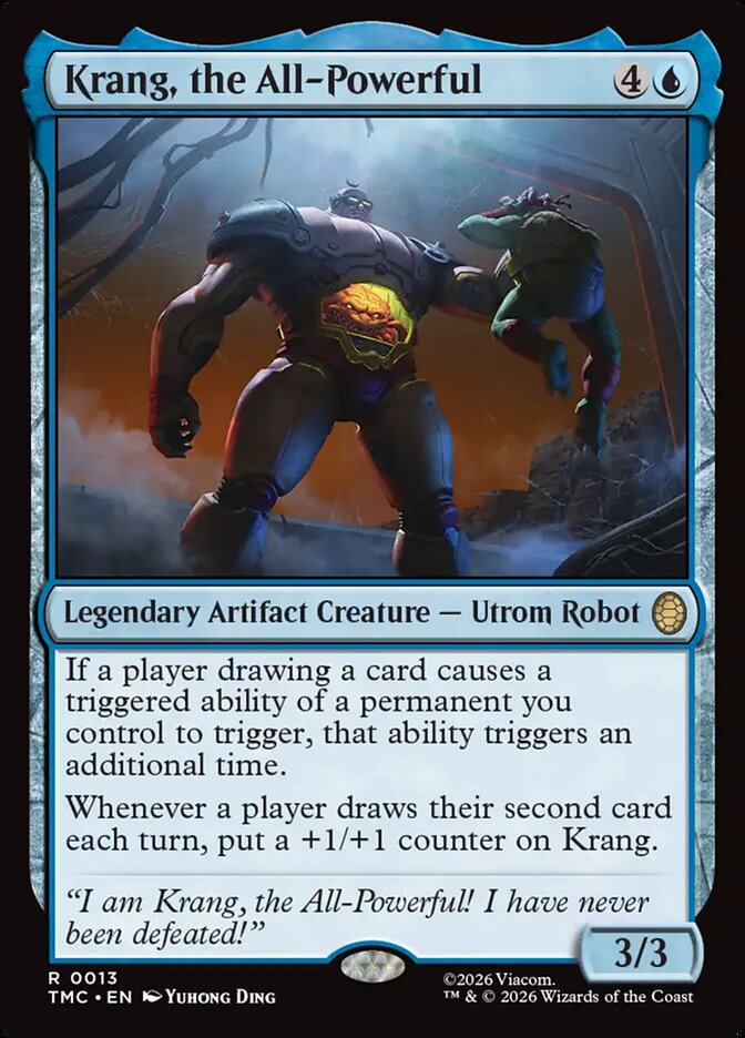 Krang, the All-Powerful - Magic: The Gathering - MoxLand
