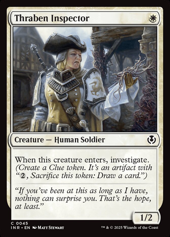 Inspetor de Thraben / Thraben Inspector - Magic: The Gathering - MoxLand