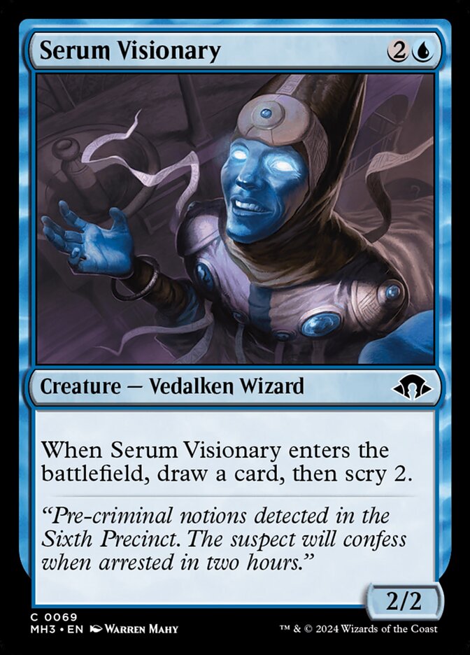 Visionário do Soro / Serum Visionary - Magic: The Gathering - MoxLand