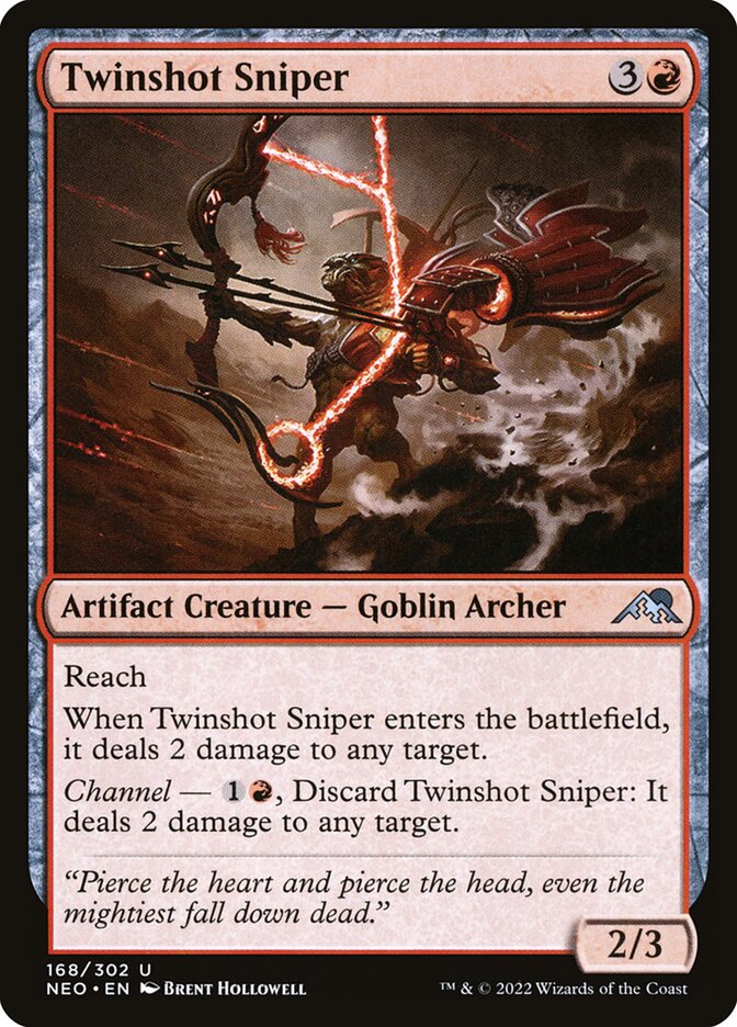 Atirador do Tiro Duplo / Twinshot Sniper - Magic: The Gathering - MoxLand