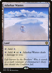 Regiões Agrestes de Adarkar / Adarkar Wastes - Magic: The Gathering - MoxLand