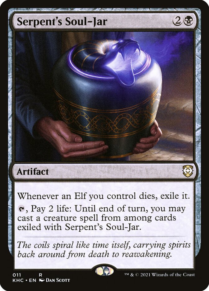 Jarro da Alma da Serpente / Serpent's Soul-Jar - Magic: The Gathering - MoxLand