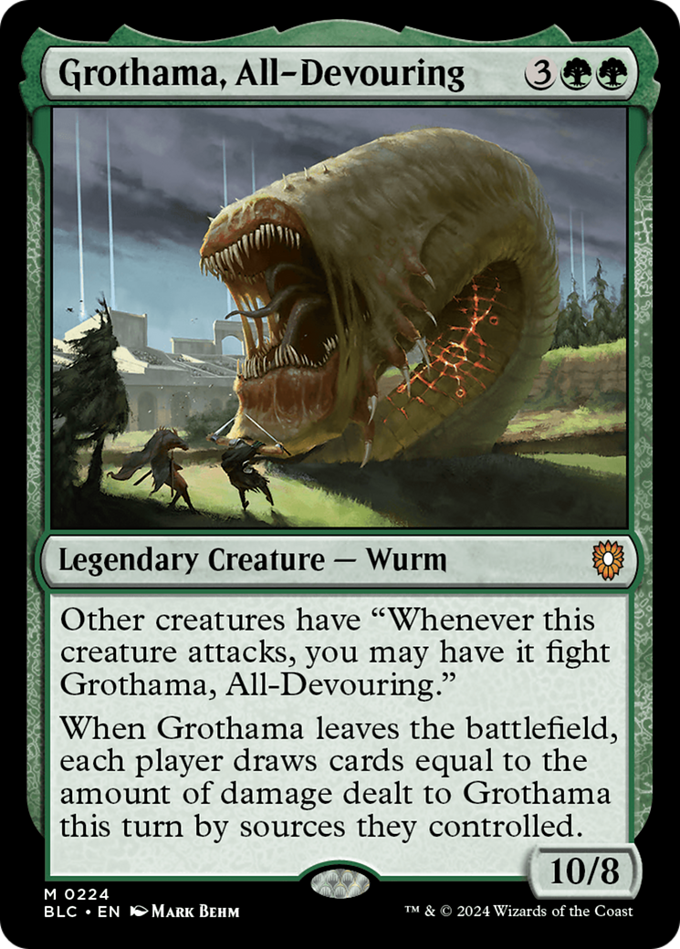 Grothama, All-Devouring / Grothama, All-Devouring - Magic: The Gathering - MoxLand