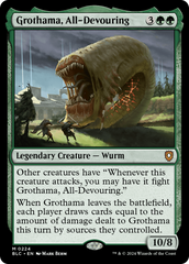 Grothama, All-Devouring / Grothama, All-Devouring - Magic: The Gathering - MoxLand