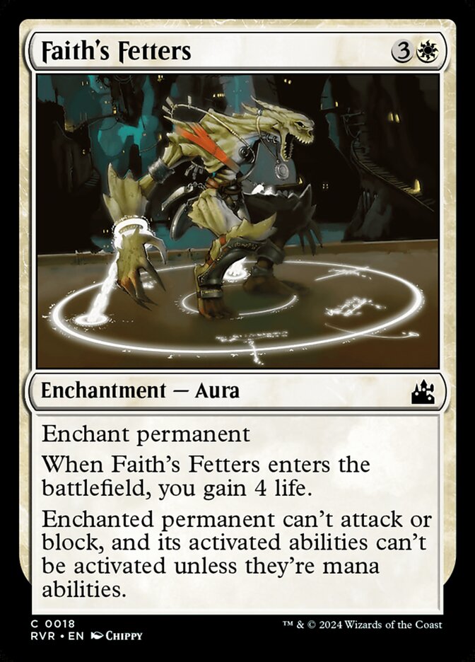 Correntes da Fé / Faith's Fetters - Magic: The Gathering - MoxLand