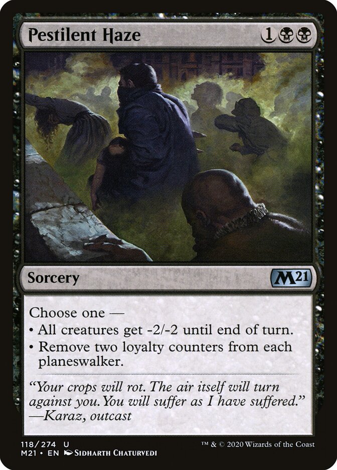 Névoa Pestilenta / Pestilent Haze - Magic: The Gathering - MoxLand