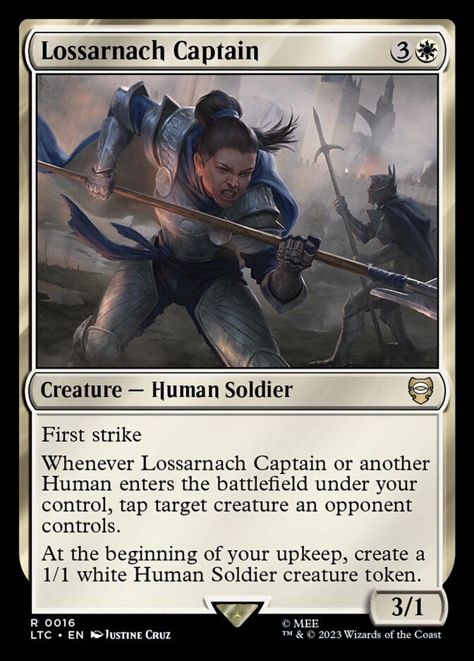 Capitã de Lossarnach / Lossarnach Captain - Magic: The Gathering - MoxLand