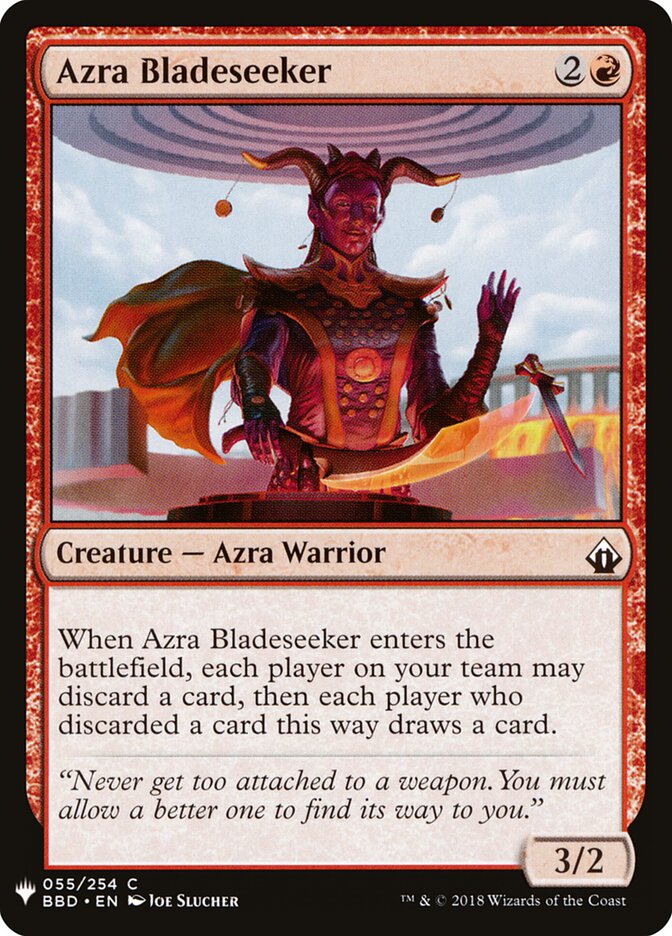 Azra Bladeseeker - Magic: The Gathering - MoxLand