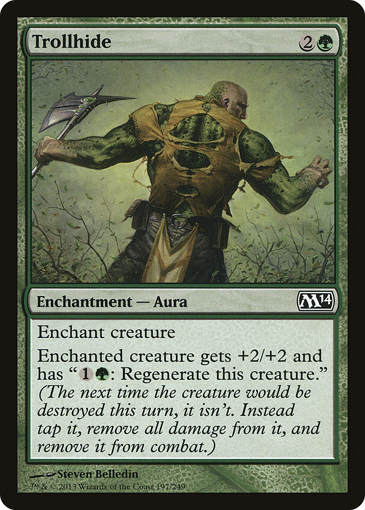 Couro de Trol / Trollhide - Magic: The Gathering - MoxLand