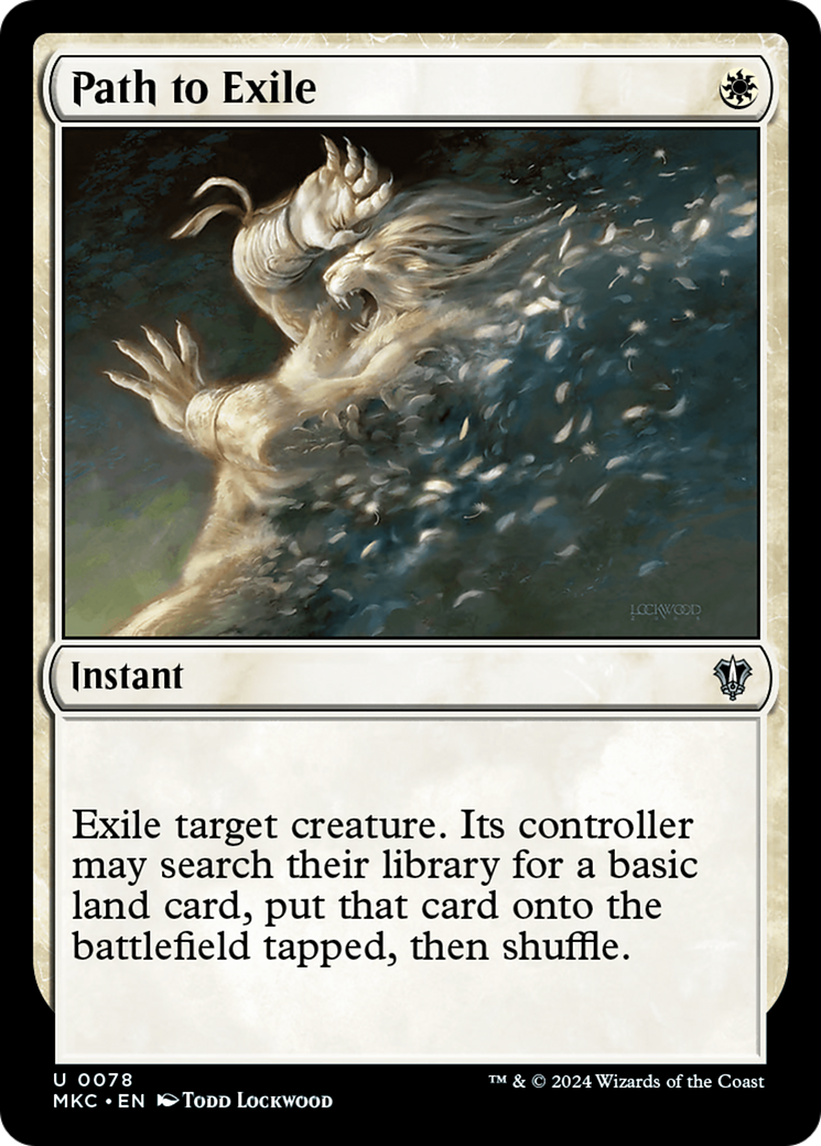 Caminho para o Exílio / Path to Exile - Magic: The Gathering - MoxLand