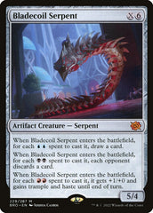 Serpente Espiralâmina / Bladecoil Serpent - Magic: The Gathering - MoxLand