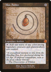 Mox de Âmbar / Mox Amber - Magic: The Gathering - MoxLand