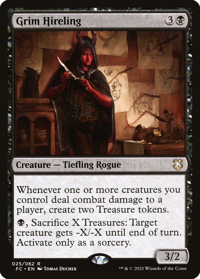 Capanga Sinistra / Grim Hireling - Magic: The Gathering - MoxLand