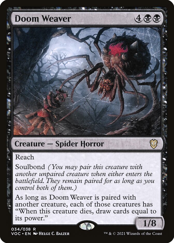 Tecelã da Perdição / Doom Weaver - Magic: The Gathering - MoxLand