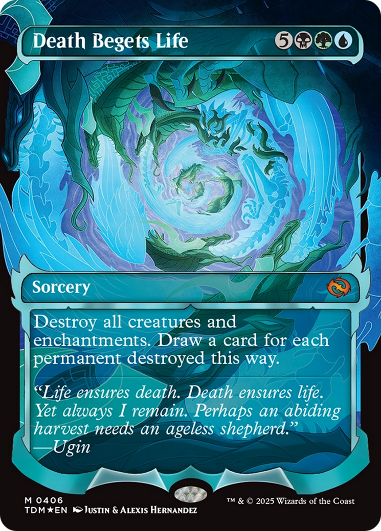 A Morte Gera a Vida / Death Begets Life - Magic: The Gathering - MoxLand