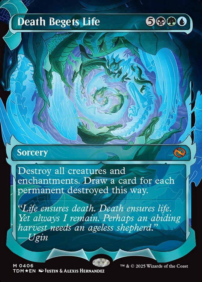 A Morte Gera a Vida / Death Begets Life - Magic: The Gathering - MoxLand