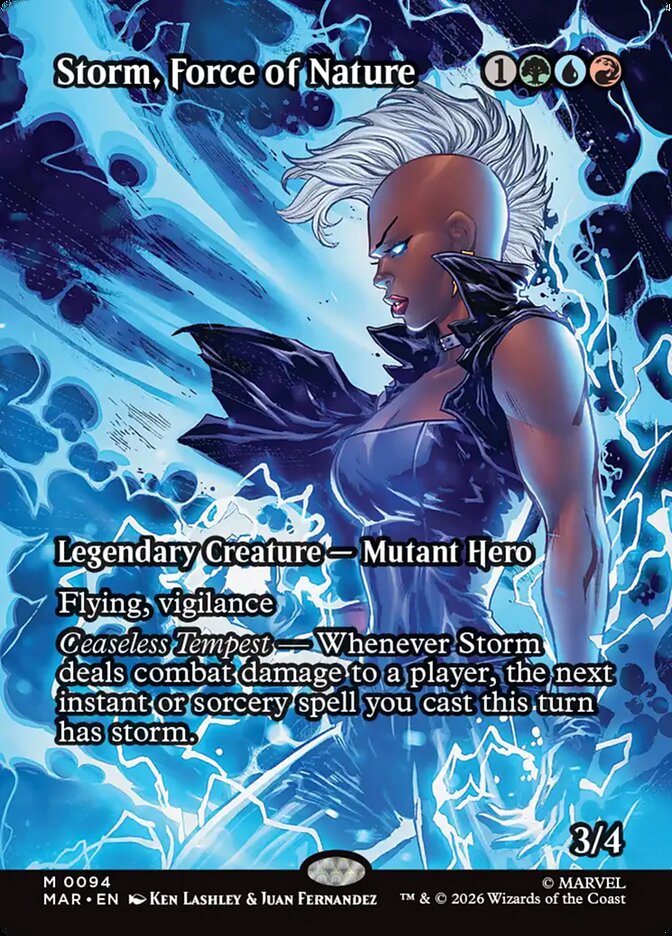 Storm, Force of Nature - Magic: The Gathering - MoxLand